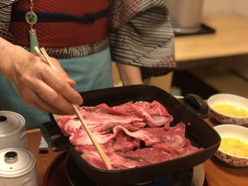 High-end Sukiyaki and KitKat at the doorstep of Ginza
