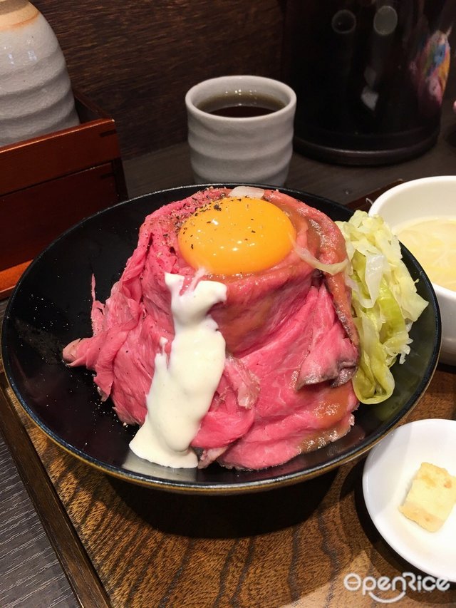 Roast Beef Ohno Harajuku Store Westernstyle Donburi in Harajuku