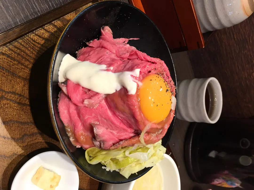 Roast Beef Ohno Harajuku Store Westernstyle Donburi in Harajuku