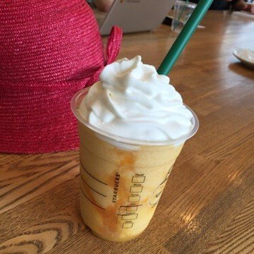 クラッシュオレンジフラペチーノ