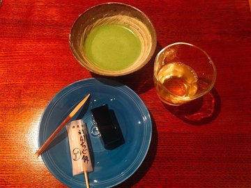 京都限定抹茶と祇園祭のお菓子