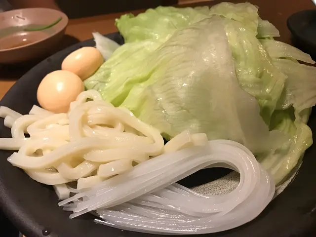 日本既粉麵類好正呀！超滑，不過粒芝士年糕丸係大伏 