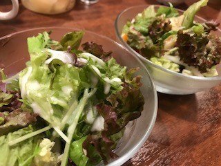 新鮮沙律菜,仲配埋3款沙律醬比你任加