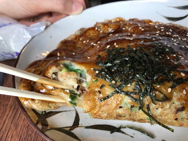 你睇下入面幾多料!!幾厚!!