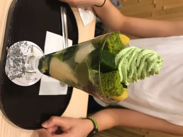 係秋季期間限定既抹茶甜品!因為加左當造既栗子