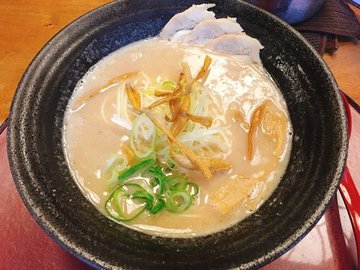鶏白(しろ)ラーメン  /  White Chicken Soup  Salt  Flavor