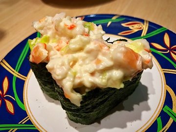 蟹子沙律壽司