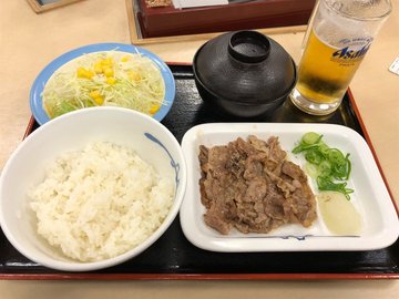 牛燒肉定食