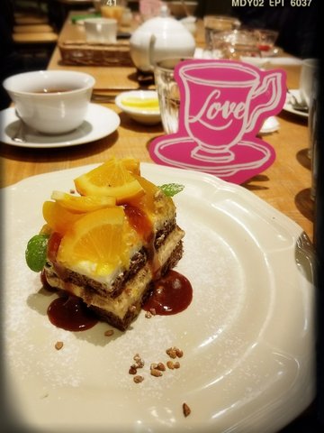 Orange Earl Grey Short Cake