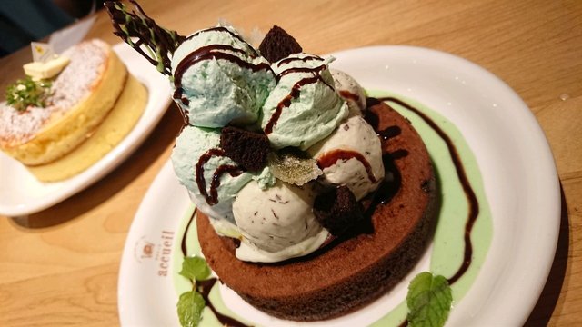 期間限定薄荷pancake