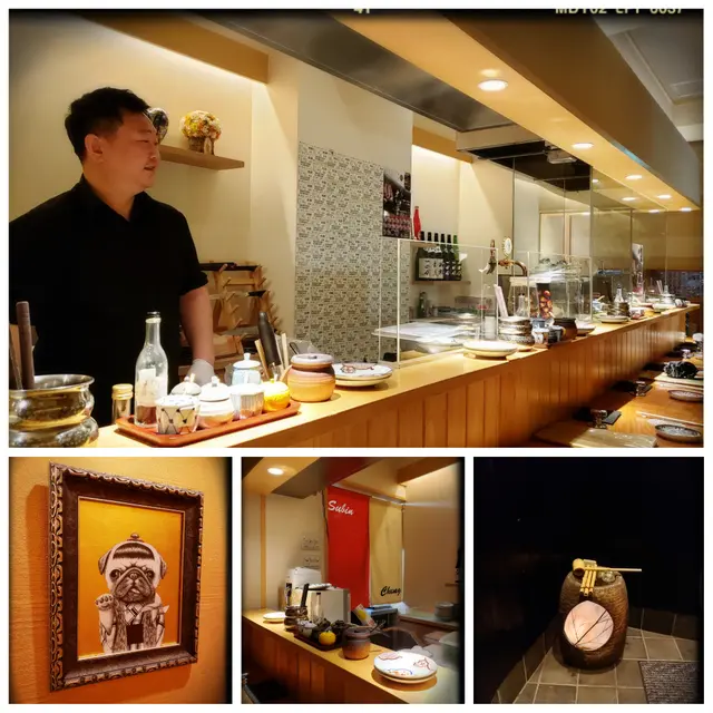 十二個吧位圍繞住師傅大舞台