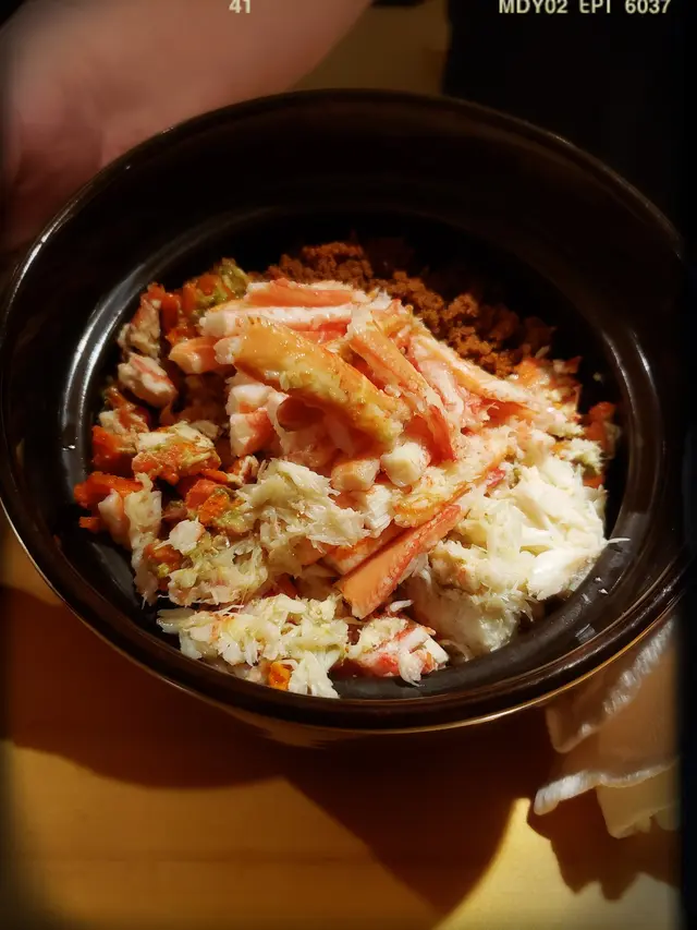香箱蟹飯