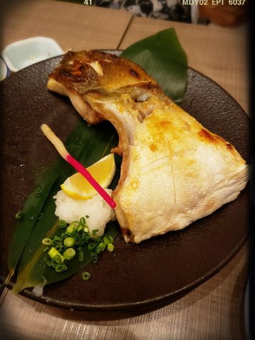 烤魚鰭