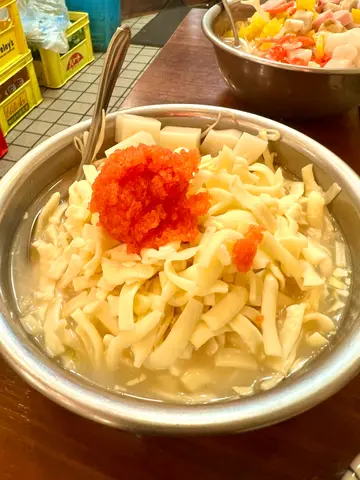 明太もちチーズもんじゃ