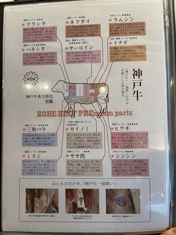 在OpenRice搜尋神戶牛，看到吉祥吉的食物好像不錯，於是立即book位。當晚只得我們一枱客，廚師吉田先生細心為我們介紹不同的牛肉部位，最後我們選了幾塊較高級的神戶牛部位，牛肉肉質及廚師烹調技巧一流，令我們一試難忘。最後我們一家四口埋單約¥100,000，在日元匯率低的情況下，十分抵食！