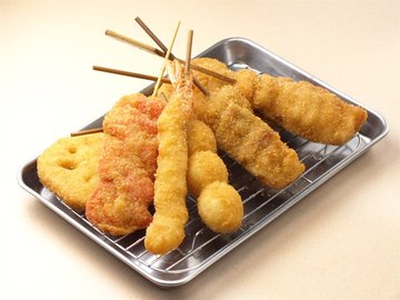 串カツ1本80円〜
各種盛り合わせあります！