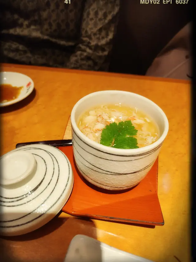 かに茶碗蒸し（890円）