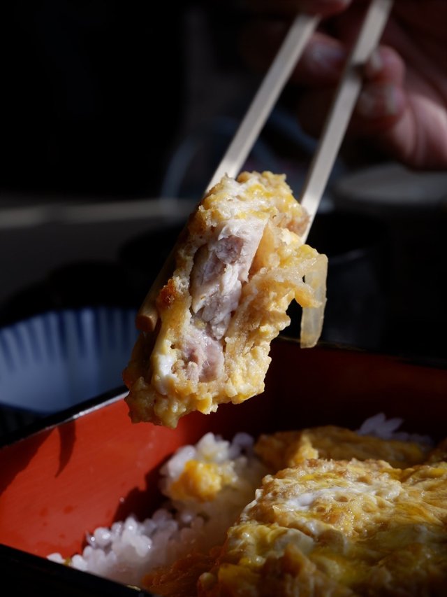 滑蛋炸🐷豬排丼