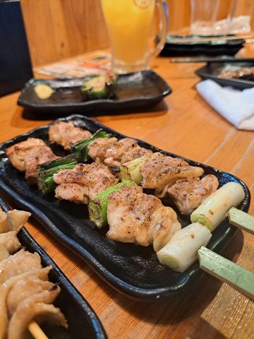 Grilled Chicken Thigh & Leek