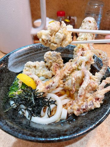 三種盛ぶっかけうどん